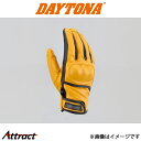 デイトナ バイク用 ゴートスキングローブ プロテクションタイプ イエロー 76371 DAYTONA