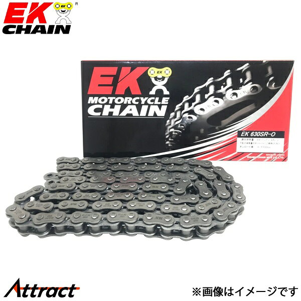 Rakuten - 江沼チェーン EKチェーン STDシリーズ 630SRO スチール 116L MLJ(標準) Oリングシール バイク用品