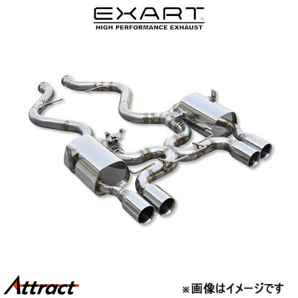 エクスアート iVSC マフラー M3 VA40 EA01-BW107 EXART スポーツマフラー