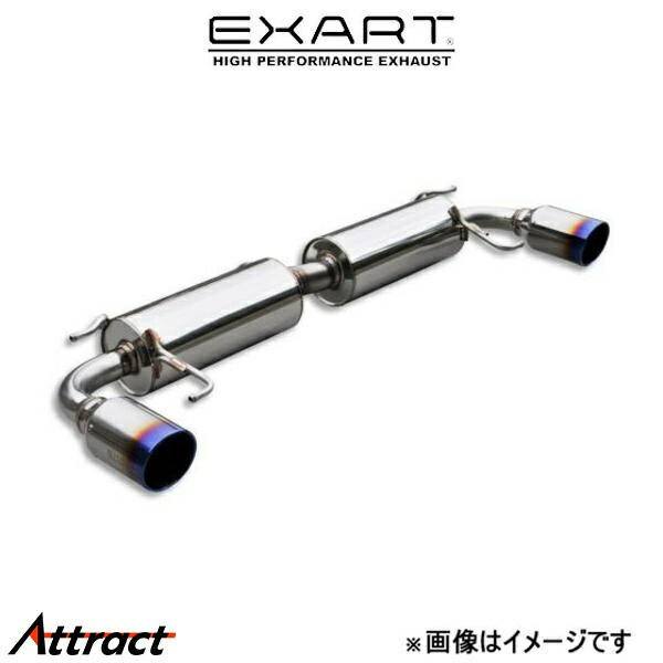 エクスアート ONE マフラー アクセラスポーツ DBA-BM5FS EA02-MZ101-T EXART スポーツマフラー