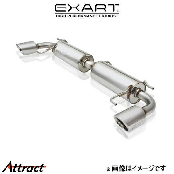 エクスアート ONE マフラー アクセラスポーツ DBA-BM5FS EA02-MZ101 EXART スポーツマフラー