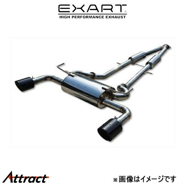 エクスアート ONE マフラー スカイライン 5BA-RV37 EA02-NS101-C EXART スポーツマフラー