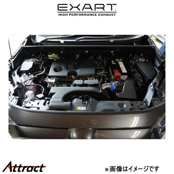 エクスアート エアインテークスタビライザー RAV4 6BA-MXAA54 EA04-TY127-N EXART エアインテークパイプ