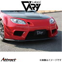 ガレージベリー フロントバンパー T-N インテークダクト付 NCロードスター NC3 4570 GARAGE VARY 外装 エアロ