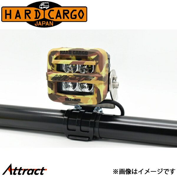 ハードカーゴ ワークライト カモフラージュ×ブラックプリント 1個 HARD CARGO カスタムパーツ 共通商品