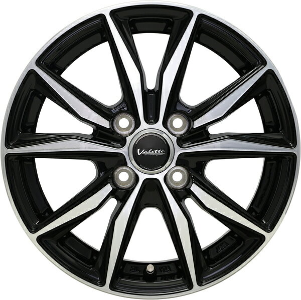 ヴァレット スティング ekカスタム B11W アルミホイール 1本(14×4.5J 4-100 +45 ブ...