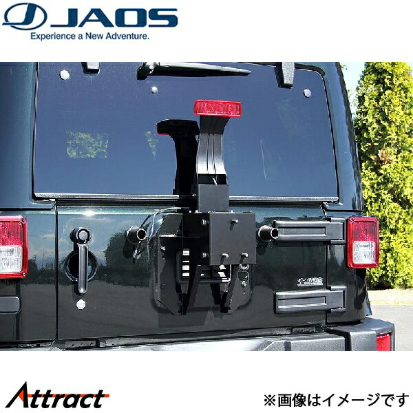 ジャオス スペアタイヤブラケット ラングラーJK [ 純正バンパー]B320901B JAOS