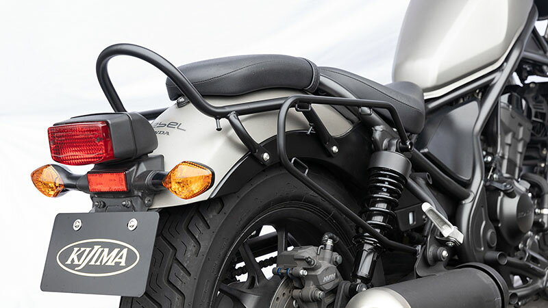 キジマ タンデムグリップ レブル250/500 17Y- マットブラック 新型対応品 210-5481...