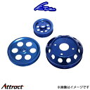 KTS SCプーリー 3点セット(ウォーターポンプ+パワステポンプ+オルタネーター) シルビア S14/S15