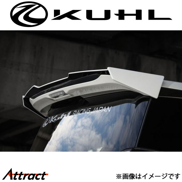 クール アルファード 30系[後期型]ルーフエンドウイング Type1 未塗装品 Ver4 30A-RS KUHL エアロ 外装パーツ