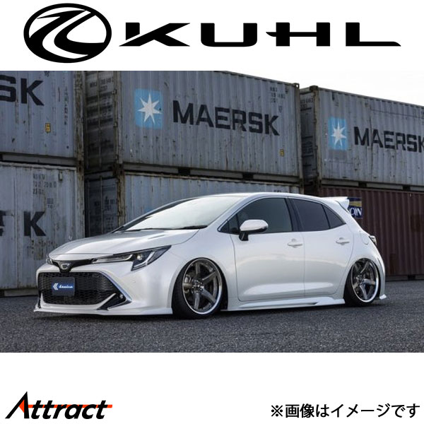 Front Spoiler - クルーズ カローラスポーツ[MY前]フロントディフューザー 未塗装品 KR-CRSRR KUHL KRUISE エアロ 外装パーツ