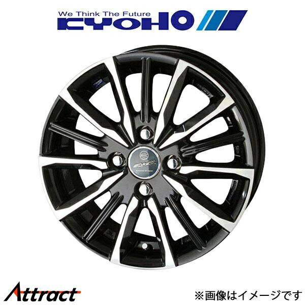 共豊 スマック ヴァルキリー アルミホイール 1本 ワゴンRスマイル MX81S/MX91S(14×4.5J 4-100 INSET45)KYOHO SMACK VALKYRIE