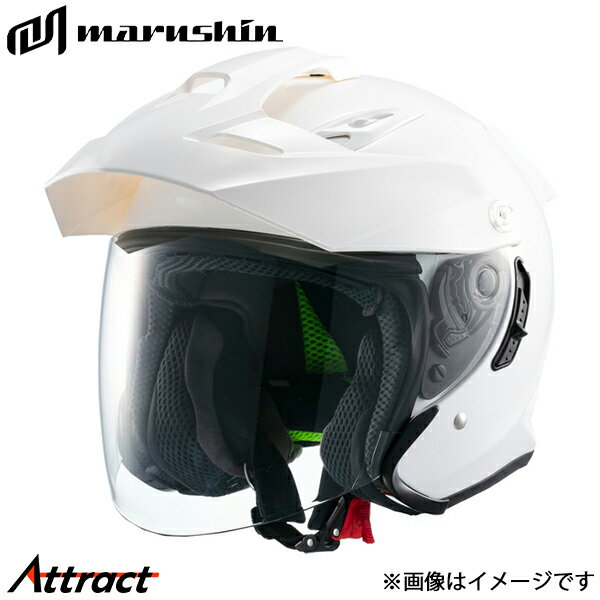 マルシン工業 MSJ1 TE-1 ジェットヘルメット ホワイト XL 61-62cm) 01001116 MARUSHIN ヘルメット