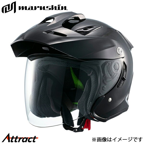 マルシン工業 MSJ1 TE-1 ジェットヘルメット ブラック XL 61-62cm) 01001316 MARUSHIN ヘルメット