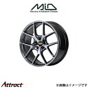 MID RMP 025FRN アルミホイール 1本 デリカD:5 CV5W(17×7J 5-114.3 INSET40 リッチノワール)(2)