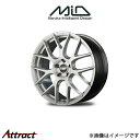MID RMP 027F アルミホイール 4本 IS300 30系(18×8J 5-114.3 INSET42 3Dブラッシュド)