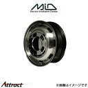MID ガルシア シスコ アルミホイール 4本 スペーシア ベース MK33V(14×4.5J 4-100 INSET45 メタリックグレーポリッシュ)GARCIA CISCO(2)