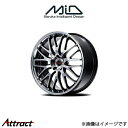 MID ヴァーテックワン EXE10 Vセレクション アルミホイール 4本 ジュークNISMO RS 15系(18×8J 5-114.3 INSET42 ブラック)VERTEC ONE EXE10 Vselection(2)