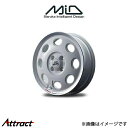 MID 299モッシュ マネキ アルミホイール 4本 ラパン HE21S(14×4.5J 4-100 INSET45 Shiro)299MOSH MANEKI(2)