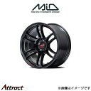 MID RMPレーシング R26 アルミホイール 4本 アルト/アルトエコ/アルトターボRS 25系(15×5J 4-100 INSET45 クリスタルブラック)RMP RACING R26(2)
