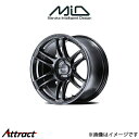 MID RMPレーシング R26 アルミホイール 4本 ルークス/ルークスハイウェイスター ML21S(15×5J 4-100 INSET45 ディープチタンシルバー)RMP RACING R26(2)
