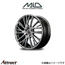 MID ヴァーテックワン ヴァルチャー アルミホイール 1本 IS F 20系(20×8.5J 5-114.3 INSET45 ハイパーシルバーポリッシュ)VERTEC ONE VULTURE(2)