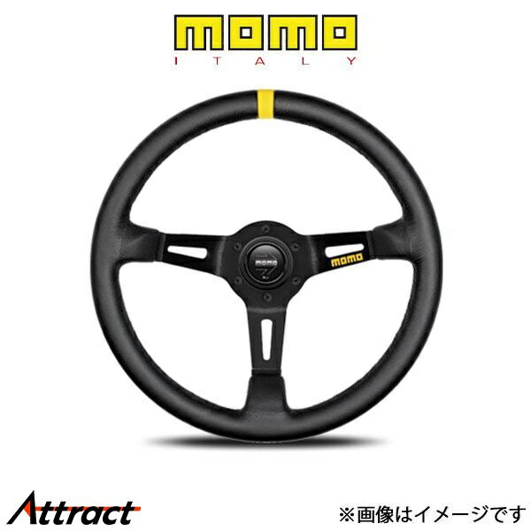 MOMO ウルトラシリーズ モデル08　レザー/ブラックスポーク M-58 ULTRA SERIES MOD.08　レザー/ブラッ..