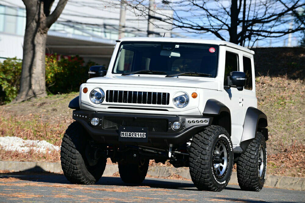 ノブレッセ アイライン (塗装済/ABS)ジムニー/ジムニーシエラ JB64/JB74 JB6474-EL-ZVG NOBLESSE エアロ 外装