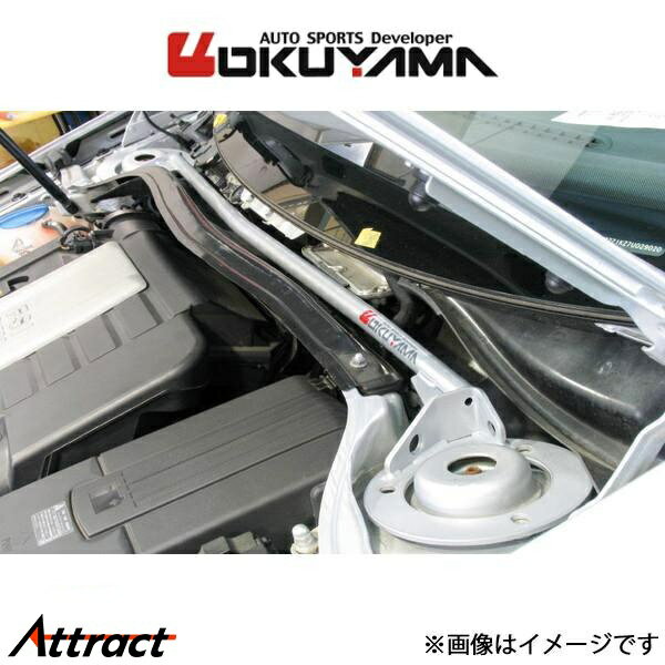 オクヤマ ストラットタワーバー フロント タイプ I スチール S3/A3 8PC## 611 736 0 OKUYAMA 補強 タワ..