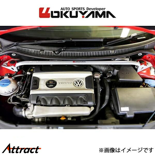 オクヤマ ストラットタワーバー フロント タイプ I アルミ ポロ GTI 9NBJX 621 751 0 OKUYAMA 補強 タワーバー