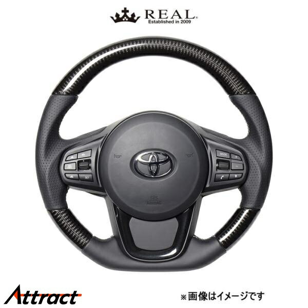 レアル ステアリング プレミアムシリーズ(ブラックカーボン)スープラ DB系 TYCP-BK-BKC REAL
