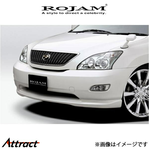 Front Spoiler - ロジャム ROJAM IRT フロントリップスポイラーVer.1 ハリアー MCU30/ACU30系 21-FS-HA301 ROJAM エアロ 外装 エクステリア