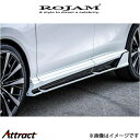 ロジャム ROJAM IRT GENIK サイドステップ ハリアー MXUA8/AXUH8 22-SS-HA80 ROJAM エアロ 外装 エクステリア