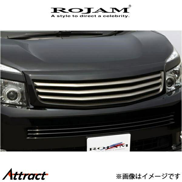 Front Grill - ロジャム ROJAM IRT フロントグリル ヴォクシー ZRR70W 21-FG-VO701 ROJAM エアロ 外装 エクステリア