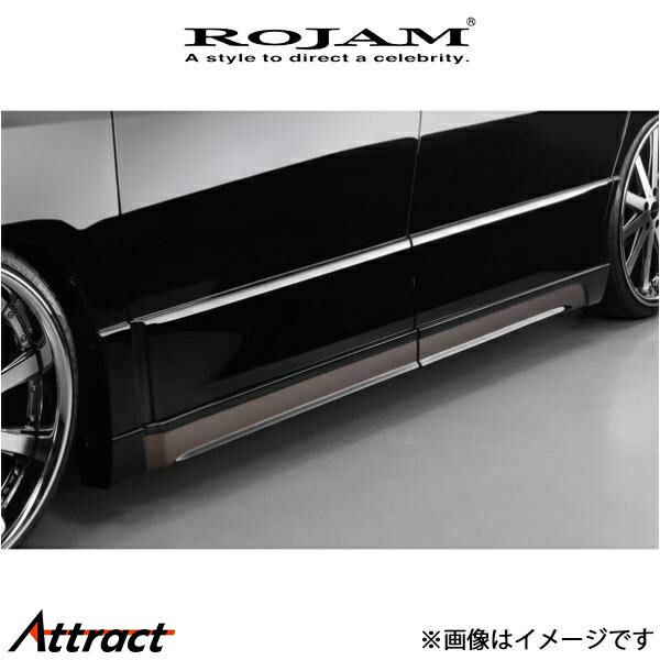 ロジャム ROJAM IRT GENIK サイドステップモール アルファード ANH20W/GGH20W/ATH20W系 21-SS-VA20ZS ROJAM エアロ 外装 エクステリア