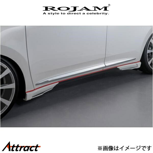 ロジャム ROJAM IRT GENIK サイドガーニッシュ ハリアー AVU65W 21-SG-HA60 ROJAM エアロ 外装 エクステリア
