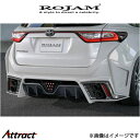 ロジャム ROJAM IRT GENIK リアバンパースポイラー LED付き ハリアー ZSU60W/ZSU65W 22-RB-HA60 ROJAM エアロ 外...