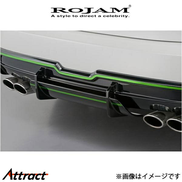 Rear Spoiler - ロジャム ROJAMVerDE ダブルディフューザー プリウスα ZVW40W 23-WDF-PRA40 ROJAM エアロ 外装 エクステリア