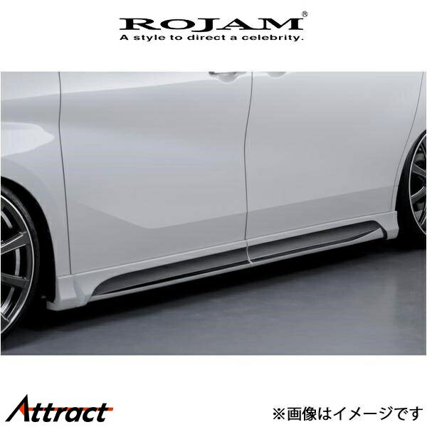 ロジャム ROJAM IRT GENIK サイドステップモール アルファード AGH30W/GGH30W/AYH30W系 21-SS-VA30ZS ROJAM エアロ 外装 エクステリア