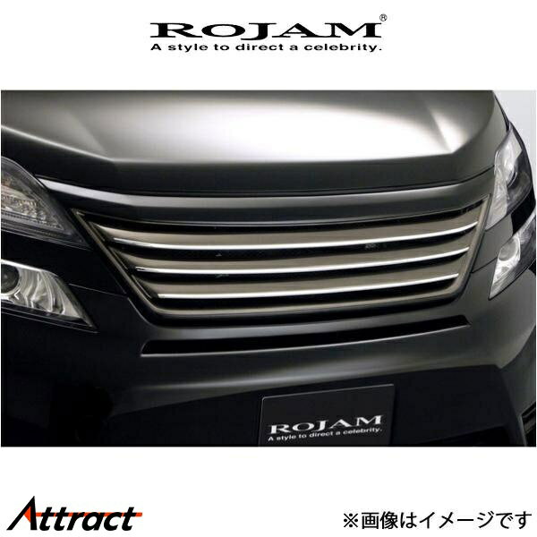 メーカー希望小売価格はメーカーサイトに基づいて掲載しています。メーカーROJAMブランドROJAM IRT GENIK商品フロントグリル品番21-FG-VE201素材FRP製品仕様未塗装付属品説明書・グリル固定ステー・アタッチメントモール・ネット車両トヨタ車種ヴェルファイア型式ANH20W/GGH20W系年式2008/05〜2011/10適合詳細前期、Z・Z-Gエディション・X・Vグレード備考・全グレード装着可・ワイドビューフロントモニターカメラ装着車装着不可・注意：7mmメッキモールは付属致しませんのでご注意下さい。注意事項・個人宅様、配送業者留め不可商品です。・法人様のみの配送になります。