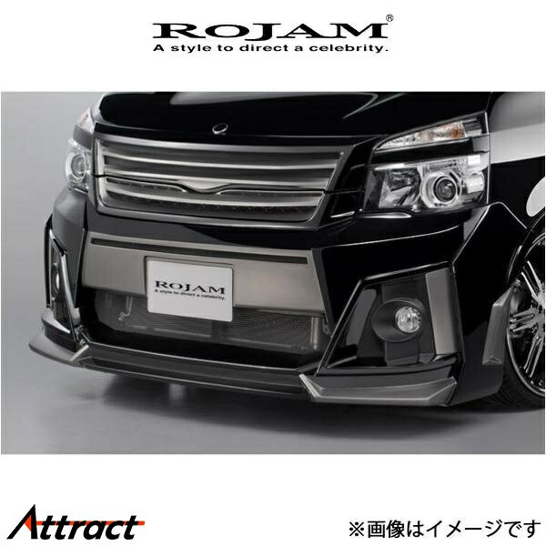 ロジャム ROJAM IRT GENIK フロントバンパースポイラー ヴォクシー ZRR70W 22-FB-VO7021 ROJAM エアロ 外装 エクステリア