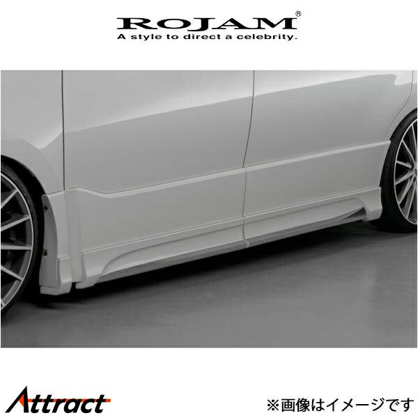 ロジャム ROJAM IRT GENIK アイアールティー サイドステップモール ヴォクシー ZRR80W 21-SS-VN80 ROJAM エアロ 外装 エクステリア
