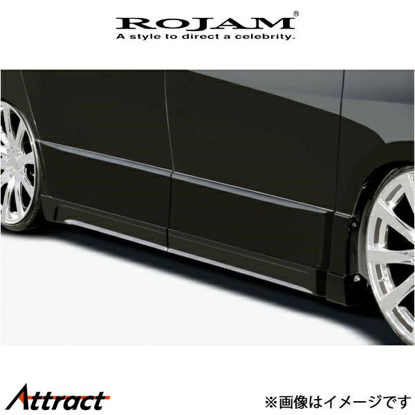 Over Fender - ロジャム ROJAM IRT GENIK サイドステップモール アルファード ANH20W/GGH20W系 21-SS-VA20XVG ROJAM エアロ 外装 エクステリア