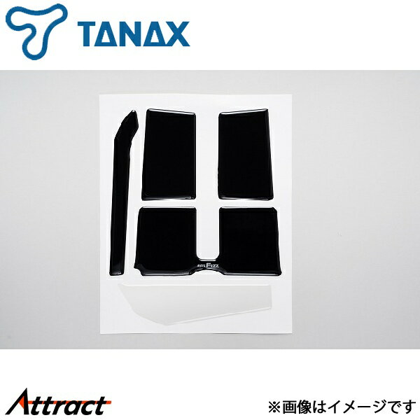 タナックス モトフィズ CT125 ハンターカブ用 レッグシールドパッド 1セット MF-4784 ブラック TANAX バイク用品
