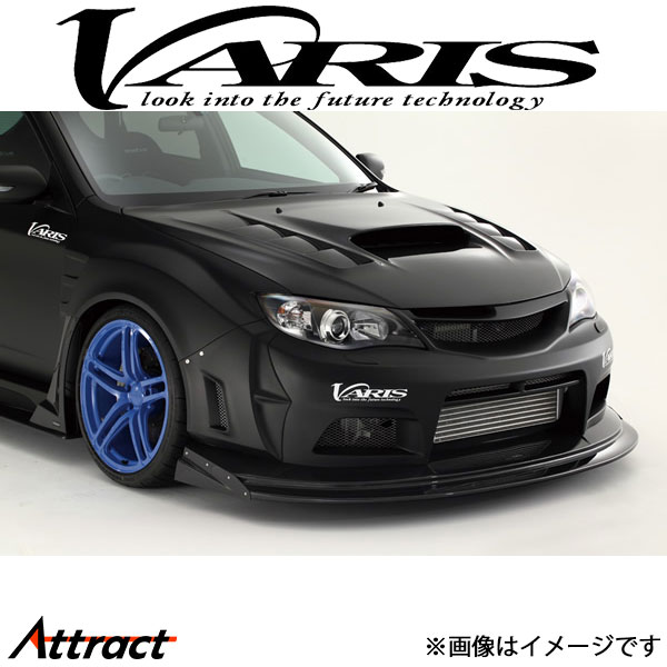 バリス フロントディフューザー フロントバンパー用 インプレッサ WRX STI GRB VASU-126 VARIS エアロ 外装 カスタム