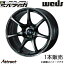 ウェッズスポーツ SA75R アテンザ GG/GY系 18インチ アルミホイール 1本 ウォースブラッククリア 00739..