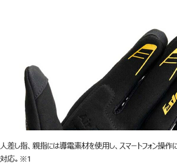 山城 IDEAL ID-008 グローブ AIR ブラック/ホワイト Lサイズ ID008/BK/WH/L 汎用 ...