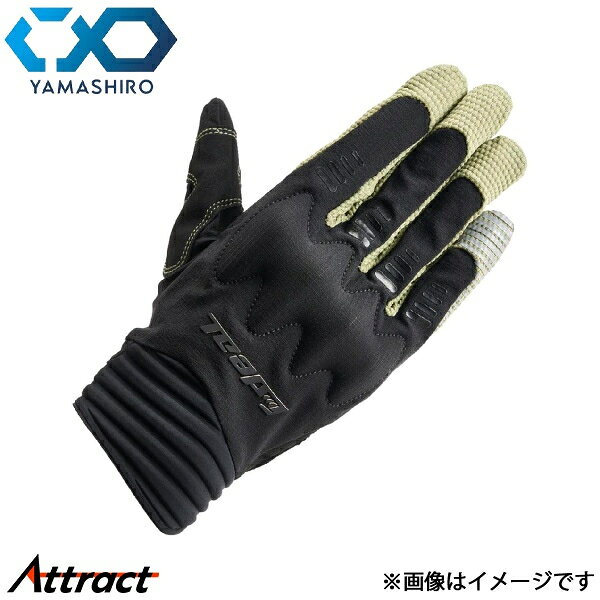 Gloves - 山城 IDEAL ID-022 グローブ ANGLER カーキ Mサイズ ID022/KH/M 汎用 ヤマシロ バイク用品