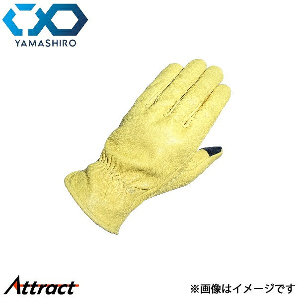 山城 IDEAL ID-301 GOAT レザーグローブ ゴールド XL ID301GD/XL 汎用 ヤマシロ バ...