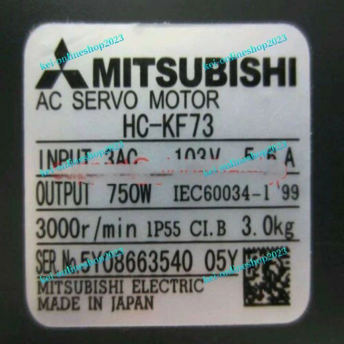 Rakuten - 【新品◆適格請求書◆送料無料】 三菱 サーボモーター HC-KF73 【6ヶ月保証】
